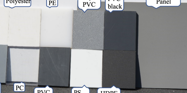 Borrowing least squares analysis from spectral unmixing to classify plastics in SWIR hyperspectral images